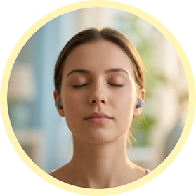 Quiet Racing Thoughts with Calming Music