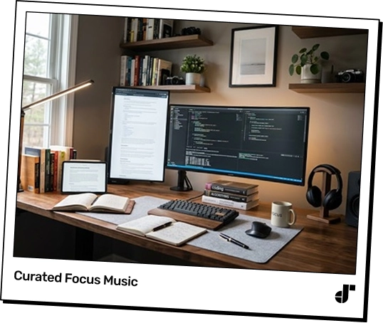 Curated Focus Music