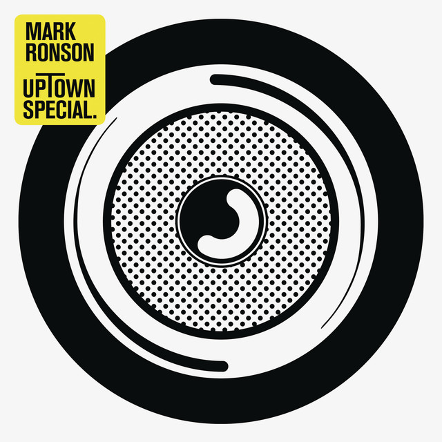 Mark Ronson and Bruno Mars retro funk artwork