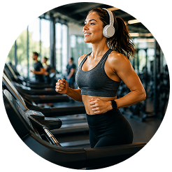 Reduces Workout Boredom